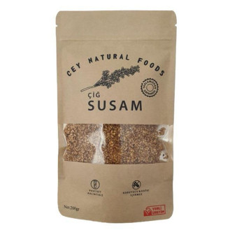 Cey Natural Çiğ Susam 200 gr Cey Natural Çiğ Susam 200 gr