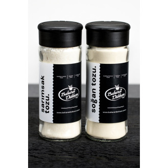 Baharat Dükkanı Sarımsak Tozu - Soğan Tozu 2'li Set