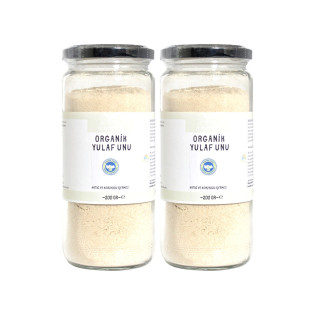 2'li Organik Tam Yulaf Unu Seti (2x200gr)