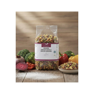 Mamma Emada Organik Karışık Sebzeli Boncuk Makarna