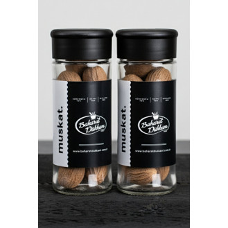 Baharat Dükkanı Muskat 45gr (cam) 2'li Set
