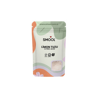 SMOOL Limon Tuzu (TOZ), 1000 Gr, Sitrik Asit, Turşu Yap, Salamura, 1 Kg