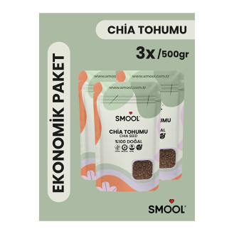 SMOOL 3X500 GR Chia Tohumu