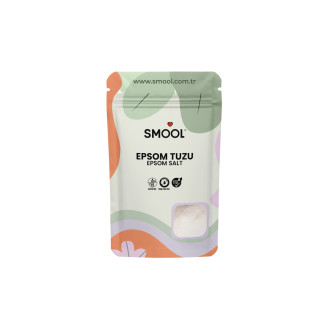 SMOOL Epsom Tuzu (1000 GR) Ingiliz Tuzu Katkısız, Banyo Tuzu Ayak Banyosu Peeling 1 Kg