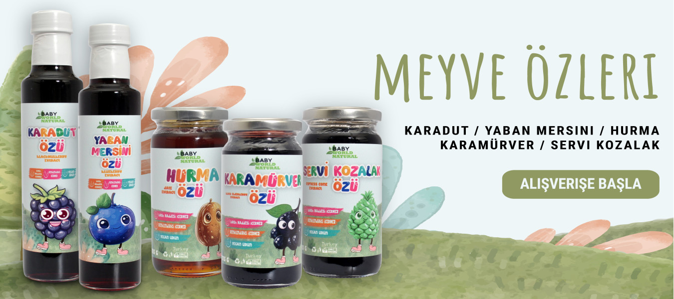 Baby World Natural Meyve Özleri