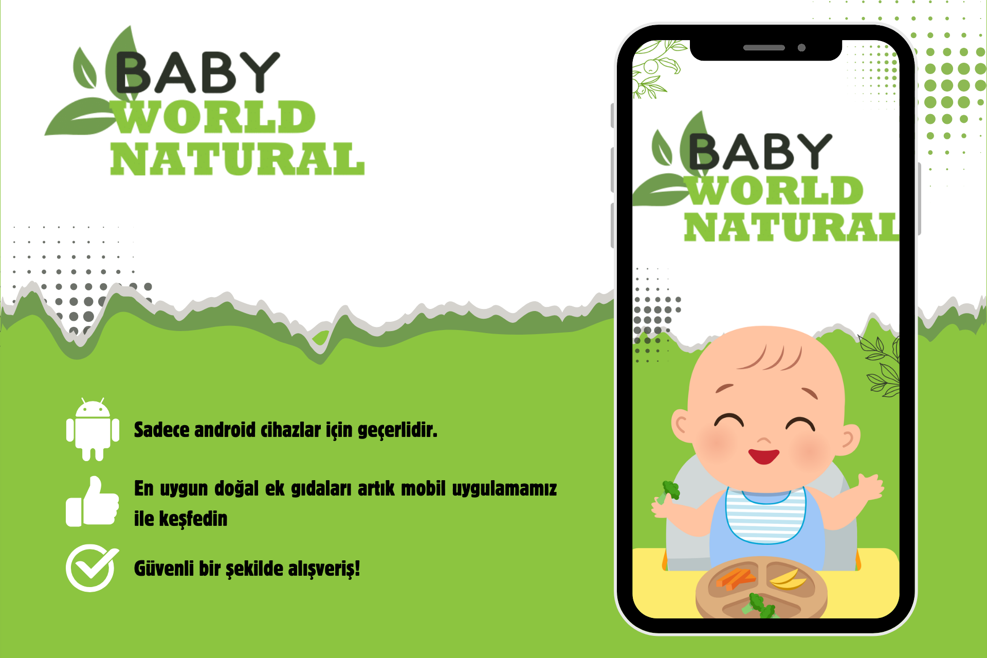 Baby World Natural Mobil Uygulaması